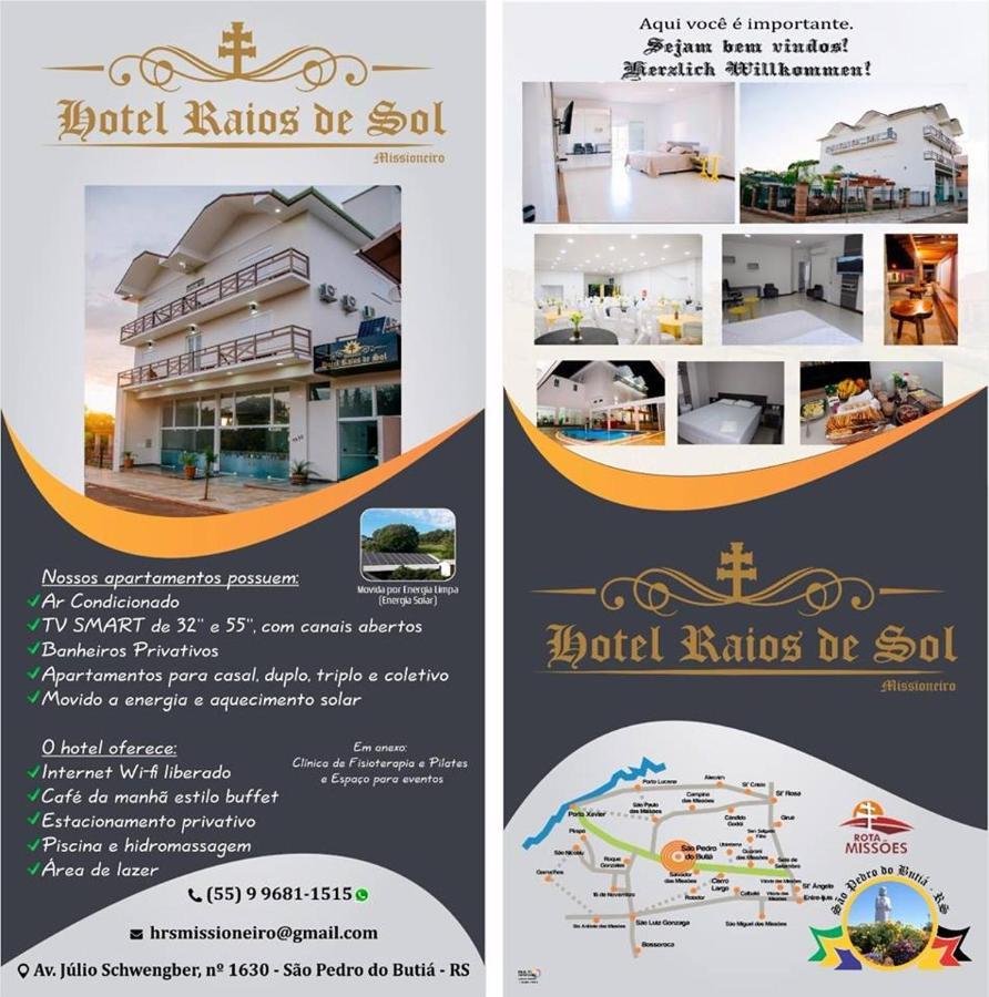 Hotel Raios De Sol Missioneiro Sao Pedro de Butia Экстерьер фото